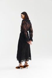 CLEO BLOUSE NERO LACE