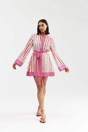 NEOTTIA MINI DRESS POPPY BARK MULTI