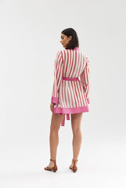 NEOTTIA MINI DRESS POPPY BARK MULTI