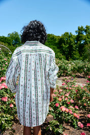 BUDDY SHIRT ANTIQUE ROSE STRIPE