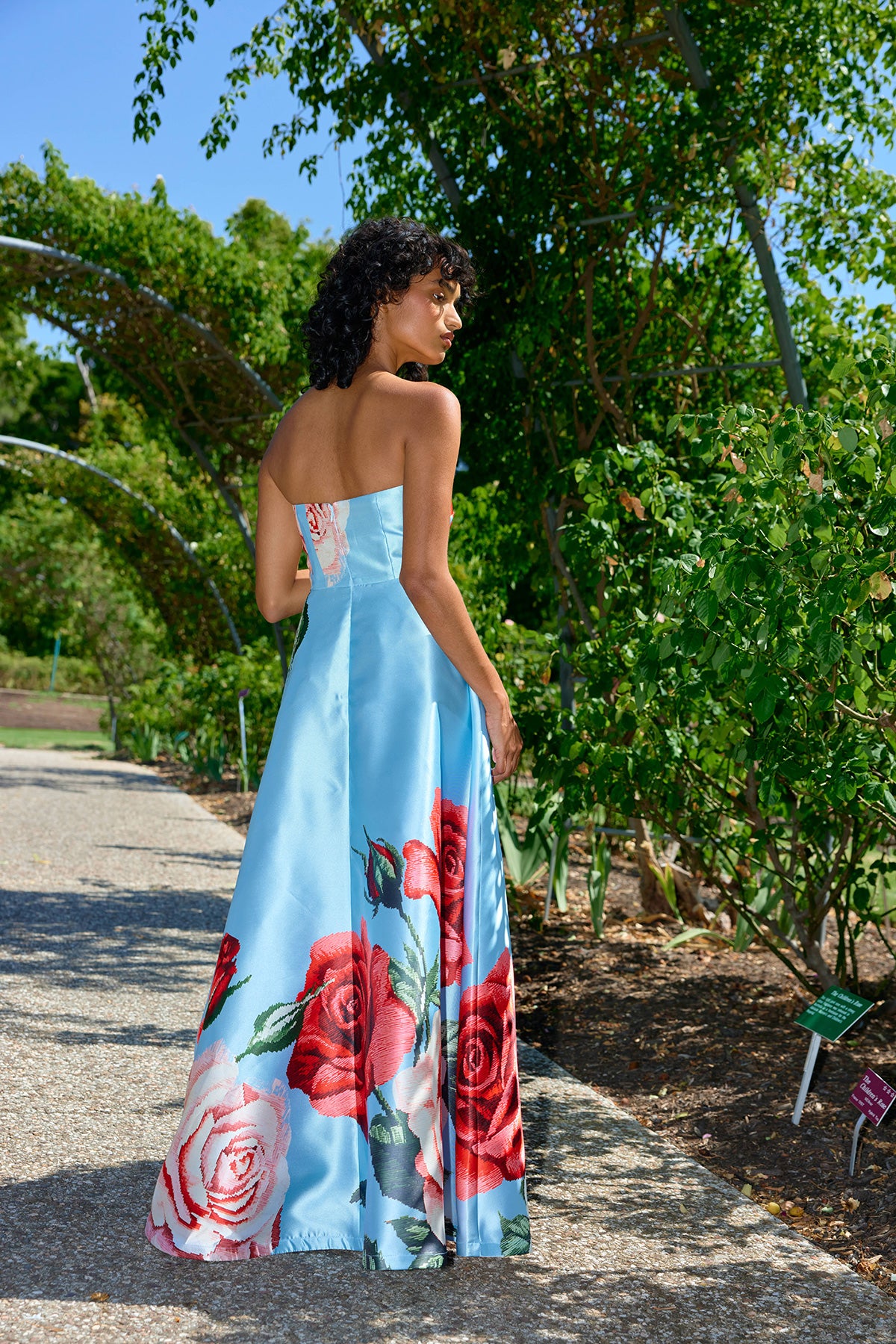 AUDREY GOWN ARCTIC ROSE