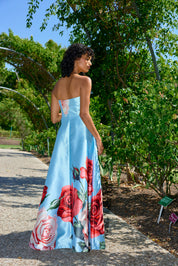 AUDREY GOWN ARCTIC ROSE
