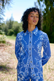 LELA JACKET ROYAL ANTIQUE