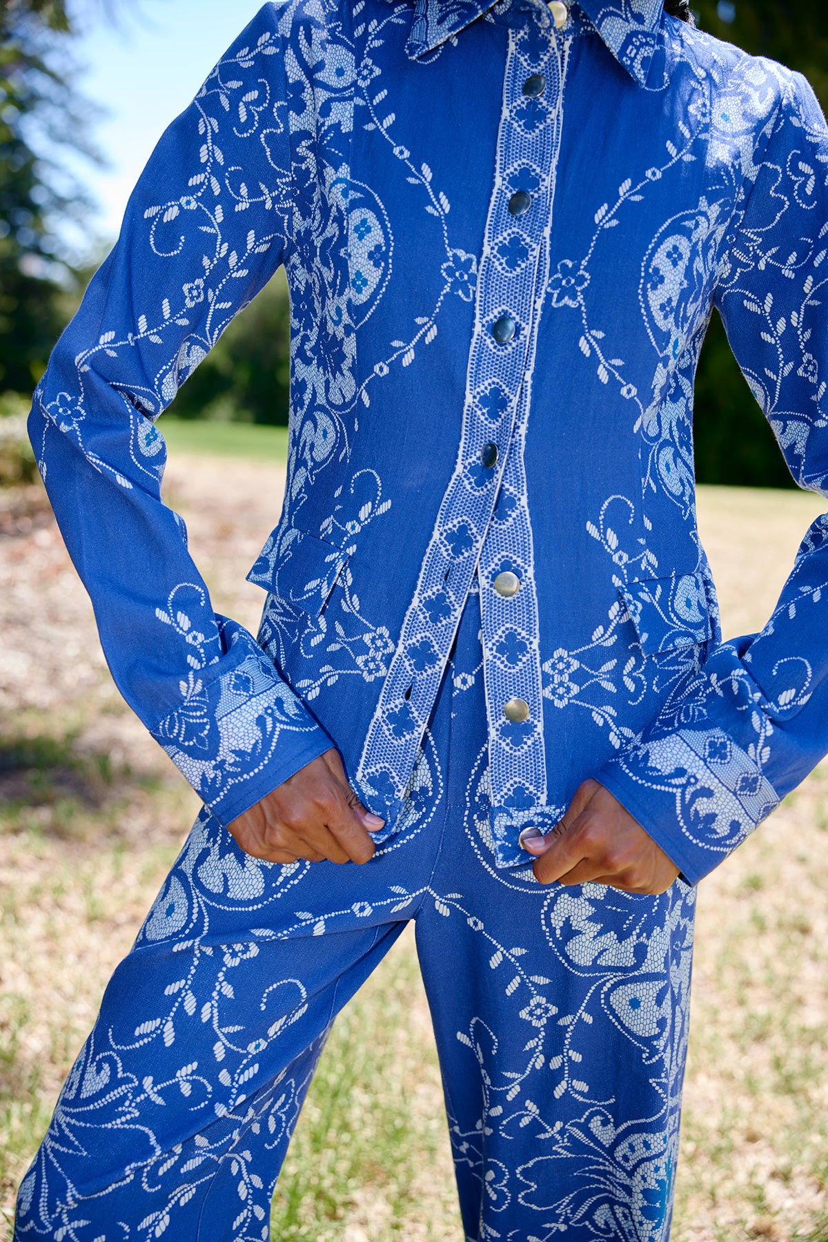 LELA JACKET ROYAL ANTIQUE