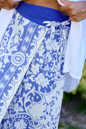 TANSY SKIRT ANTIQUE ROYAL