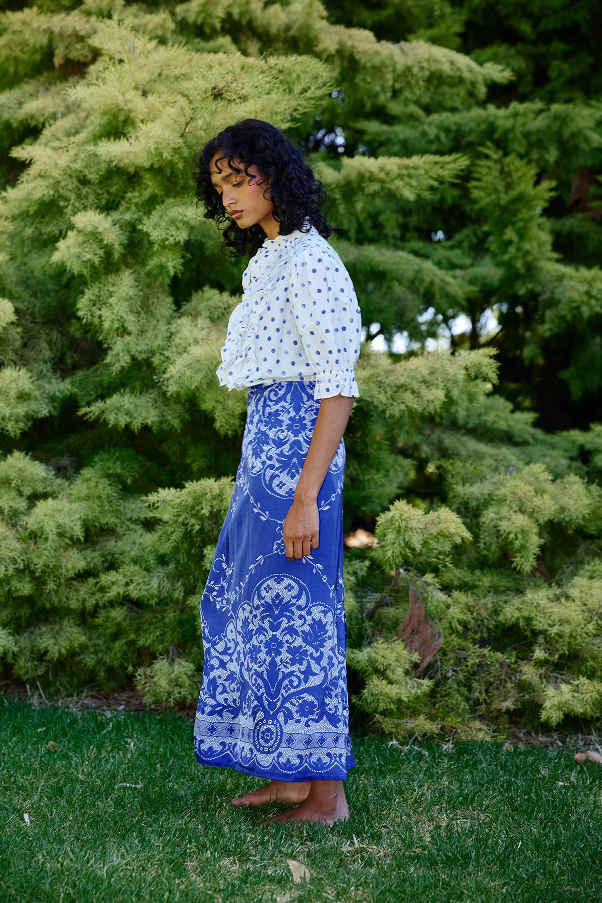 NOLA SKIRT ROYAL ANTIQUE