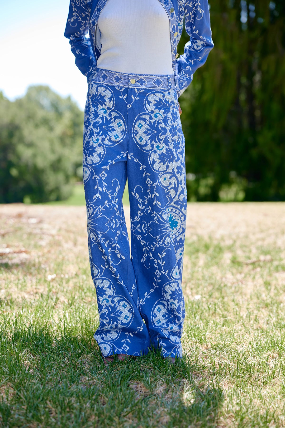 LELA PANT ROYAL ANTIQUE