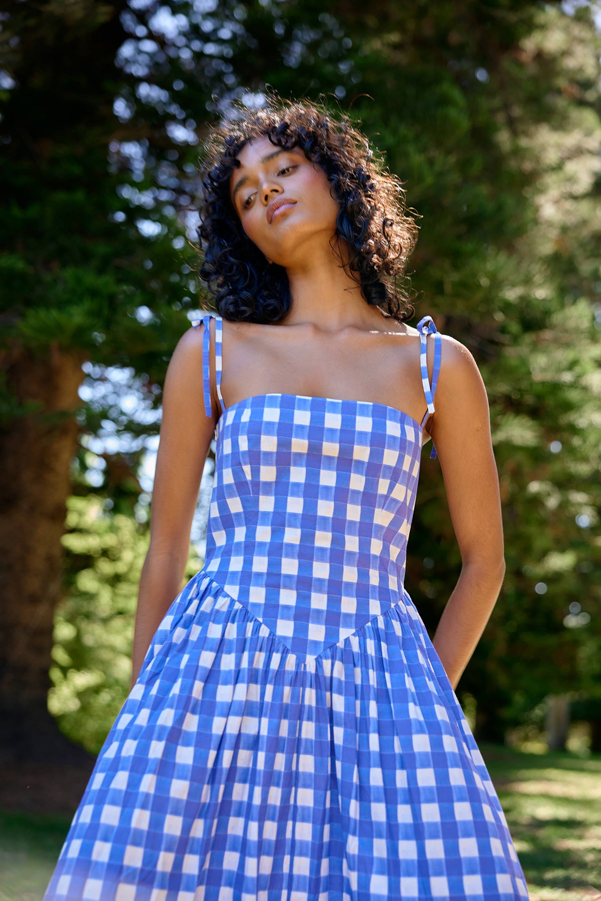 POLLY DRESS ROYAL ANTIQUE