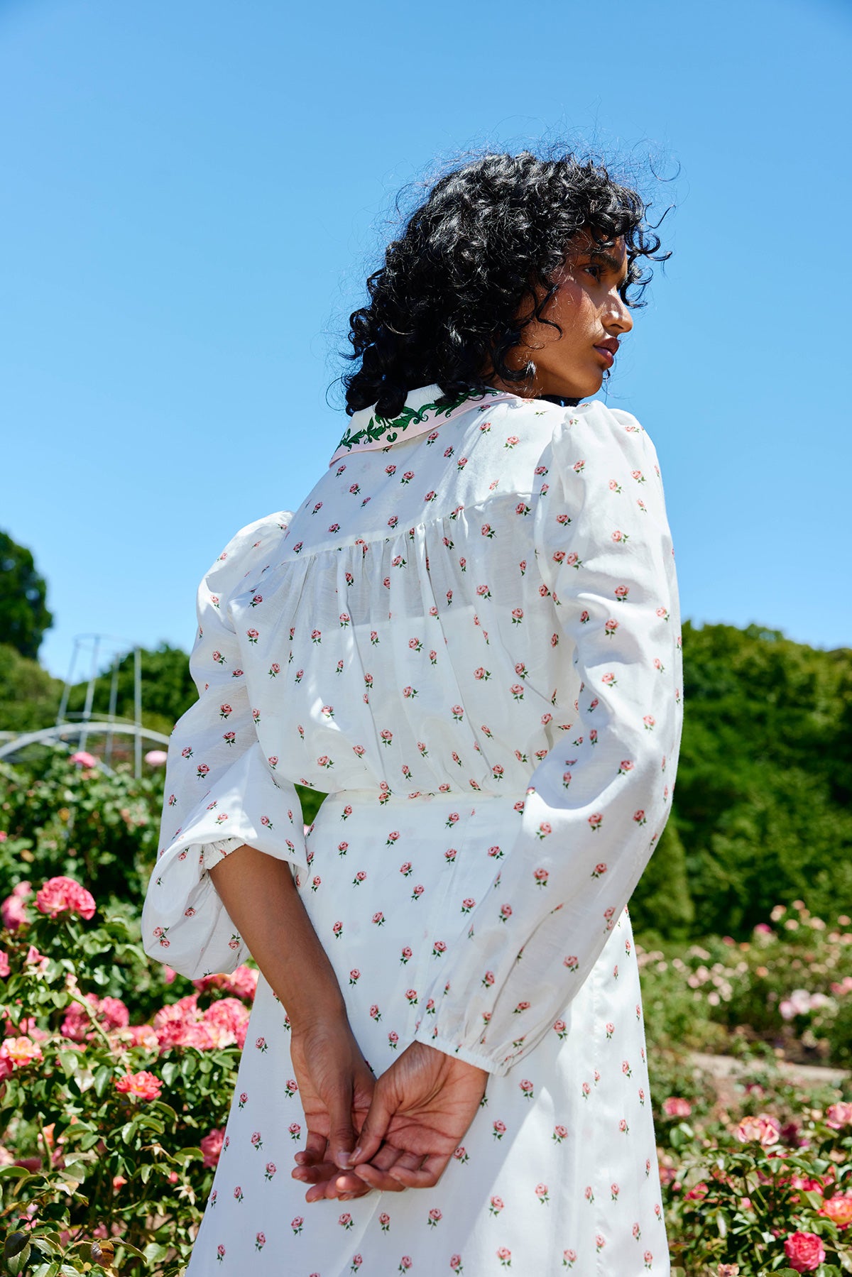 VIVIAN BLOUSE ANTIQUE ROSE