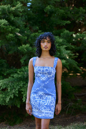 MIMI DRESS ROYAL ANTIQUE