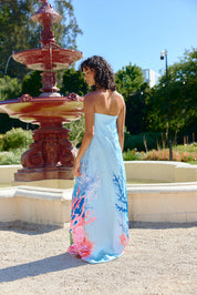 LUCIE DRESS ARCTIC CORAL