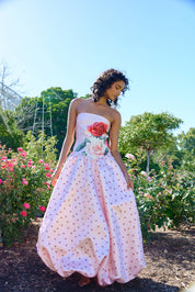 MARGUERITE GOWN BABY ROSE