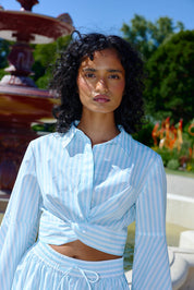 MAISIE TOP ARCTIC STRIPE