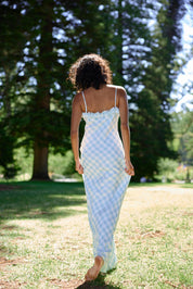 POSEY DRESS ARCTIC GINGHAM