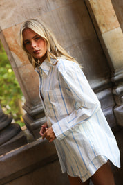 BUDDY SHIRT SKY ANTIQUE STRIPE