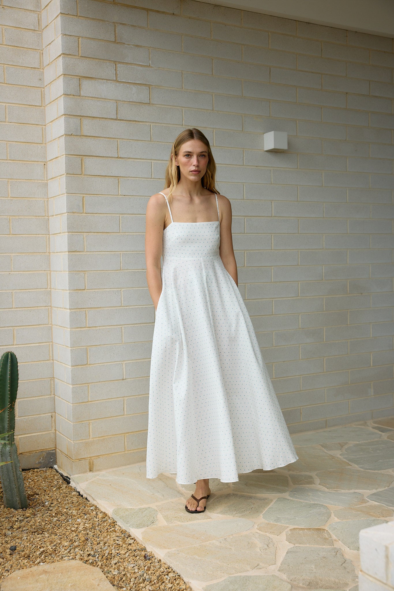 RUE DRESS POWDER DOT
