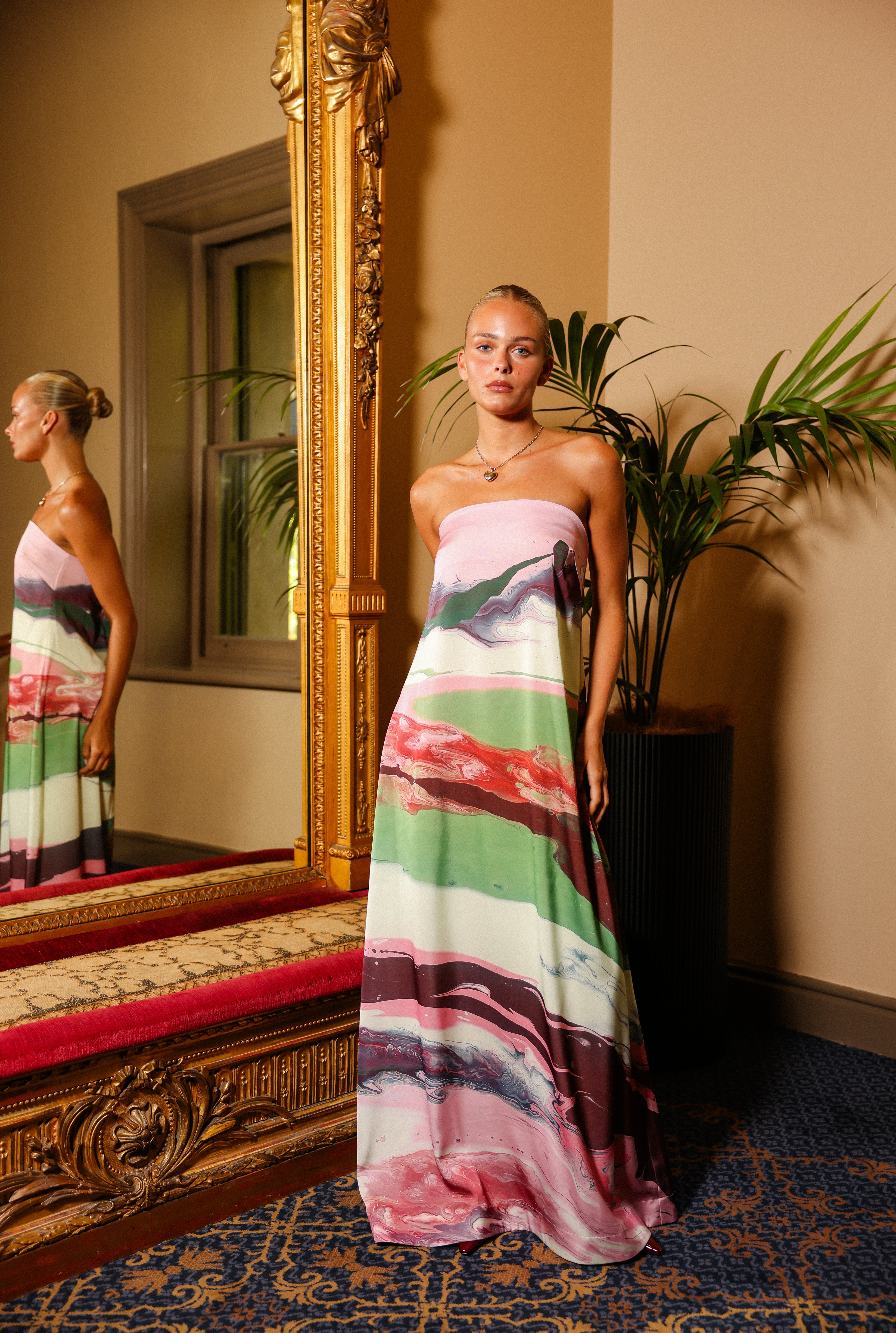 LUCIE DRESS RETRO RESIN