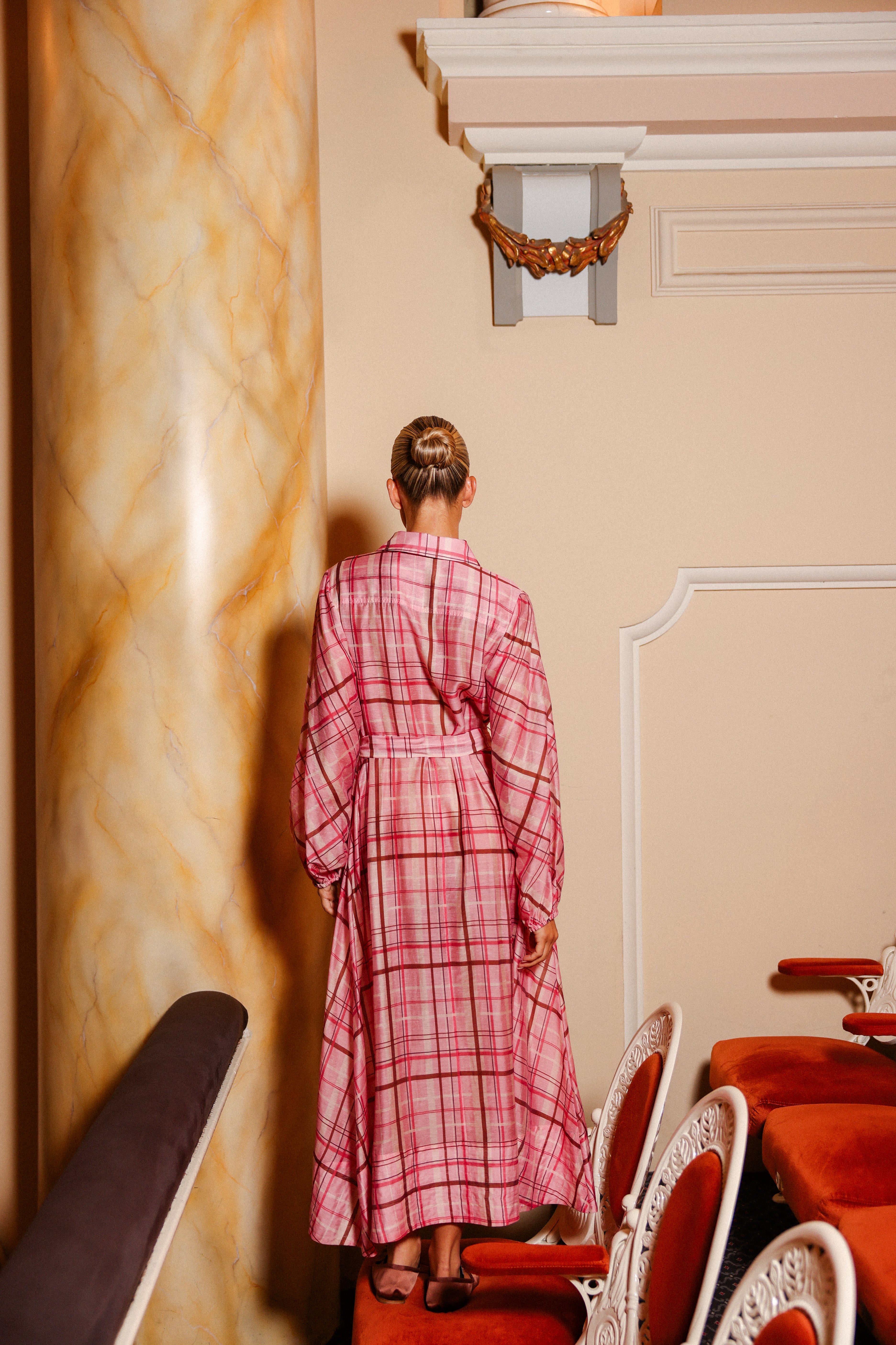 SASKIA DRESS JAIPUR CHECK