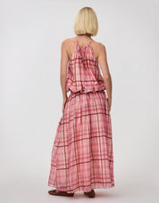 ADRIANNA DRESS JAIPUR CHECK
