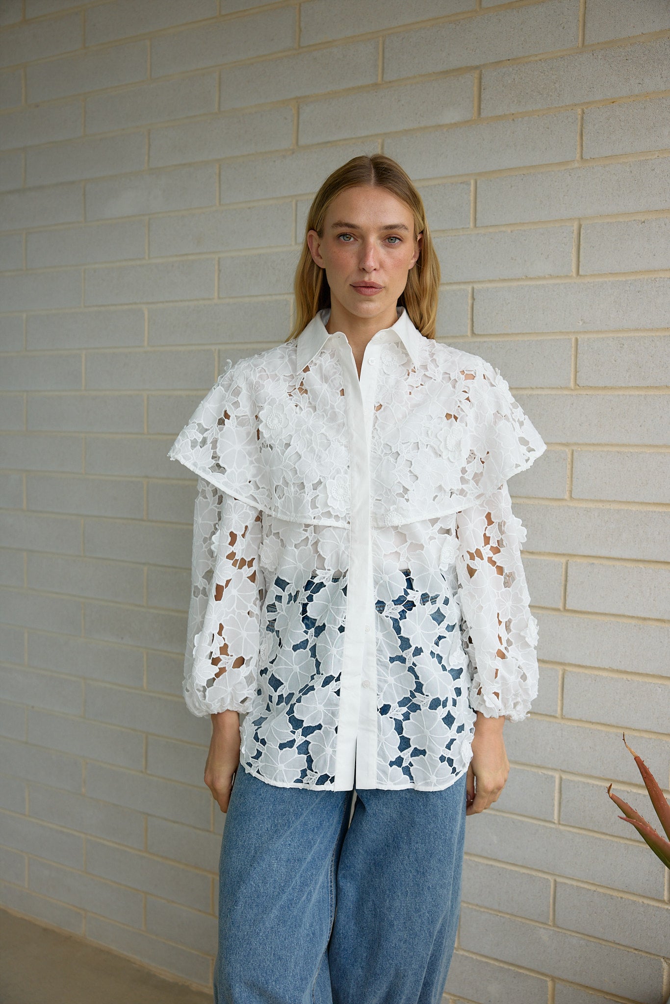 DAISY SHIRT ANTIQUE LACE