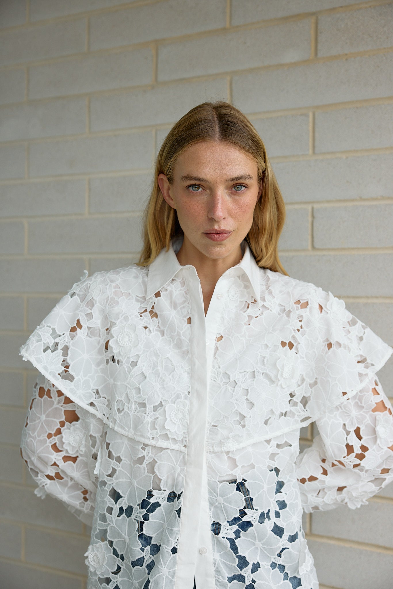 DAISY SHIRT ANTIQUE LACE