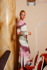 EZLI MESH DRESS RETRO RESIN