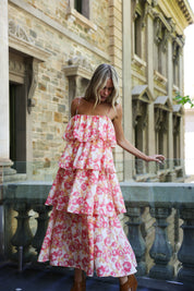 STELLA GOWN MARIGOLD FLORAL