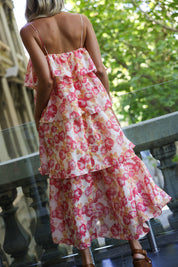 STELLA GOWN MARIGOLD FLORAL