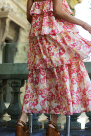 STELLA GOWN MARIGOLD FLORAL