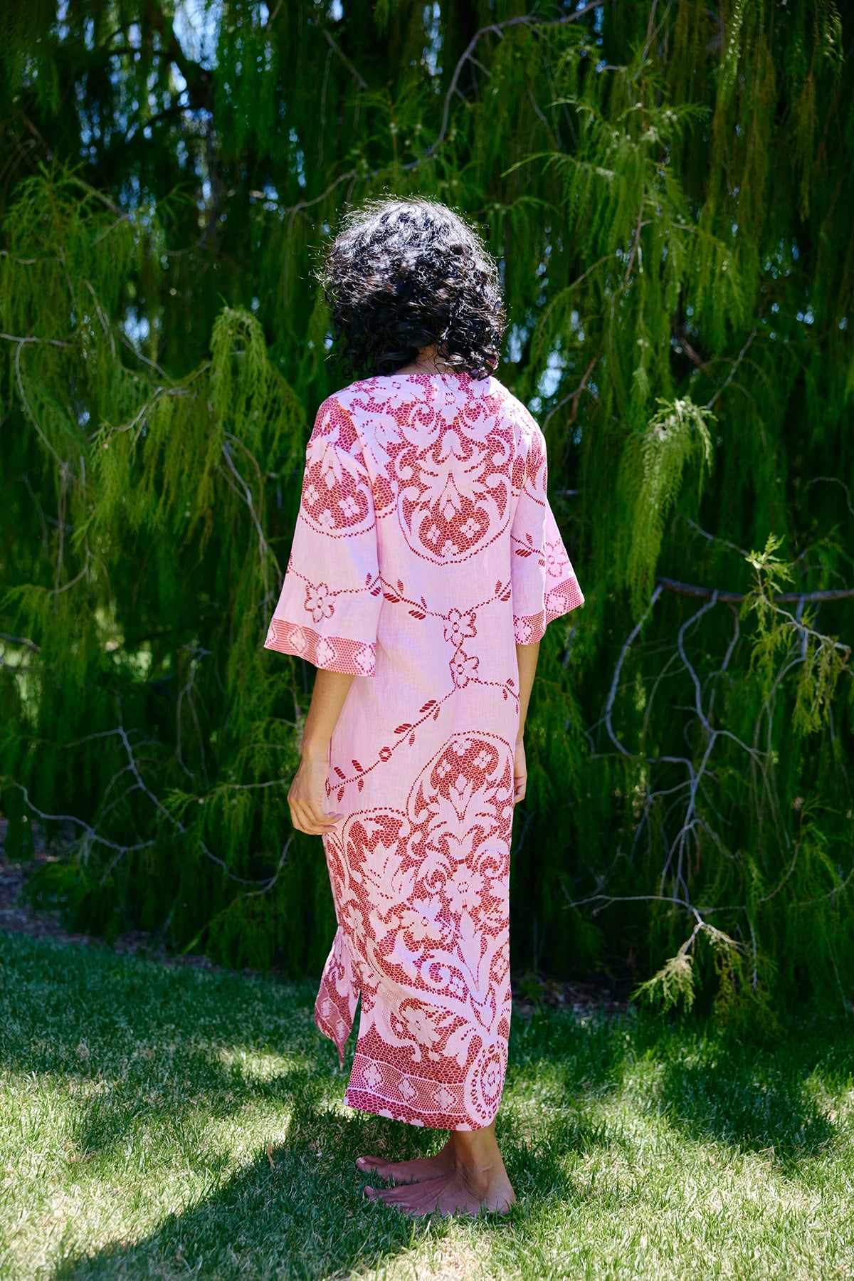 BRIDGET DRESS MAGENTA