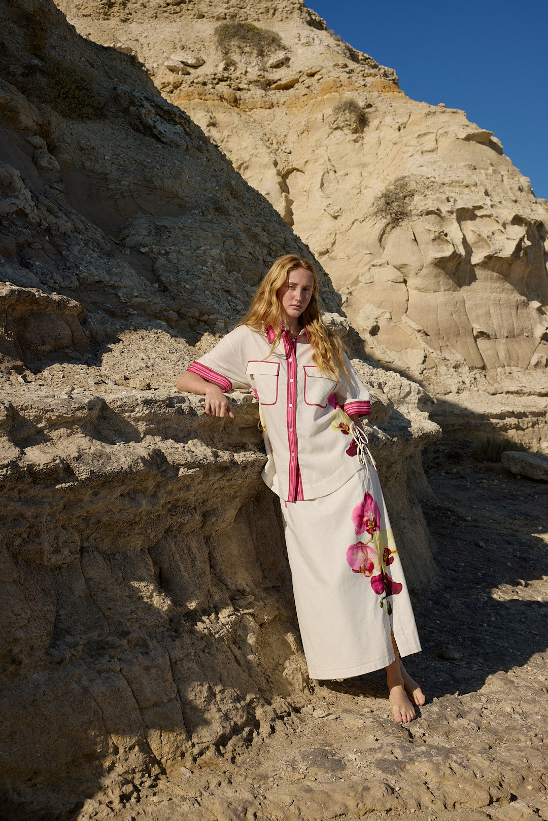 AVA SKIRT IN ANTIQUE PHALAE