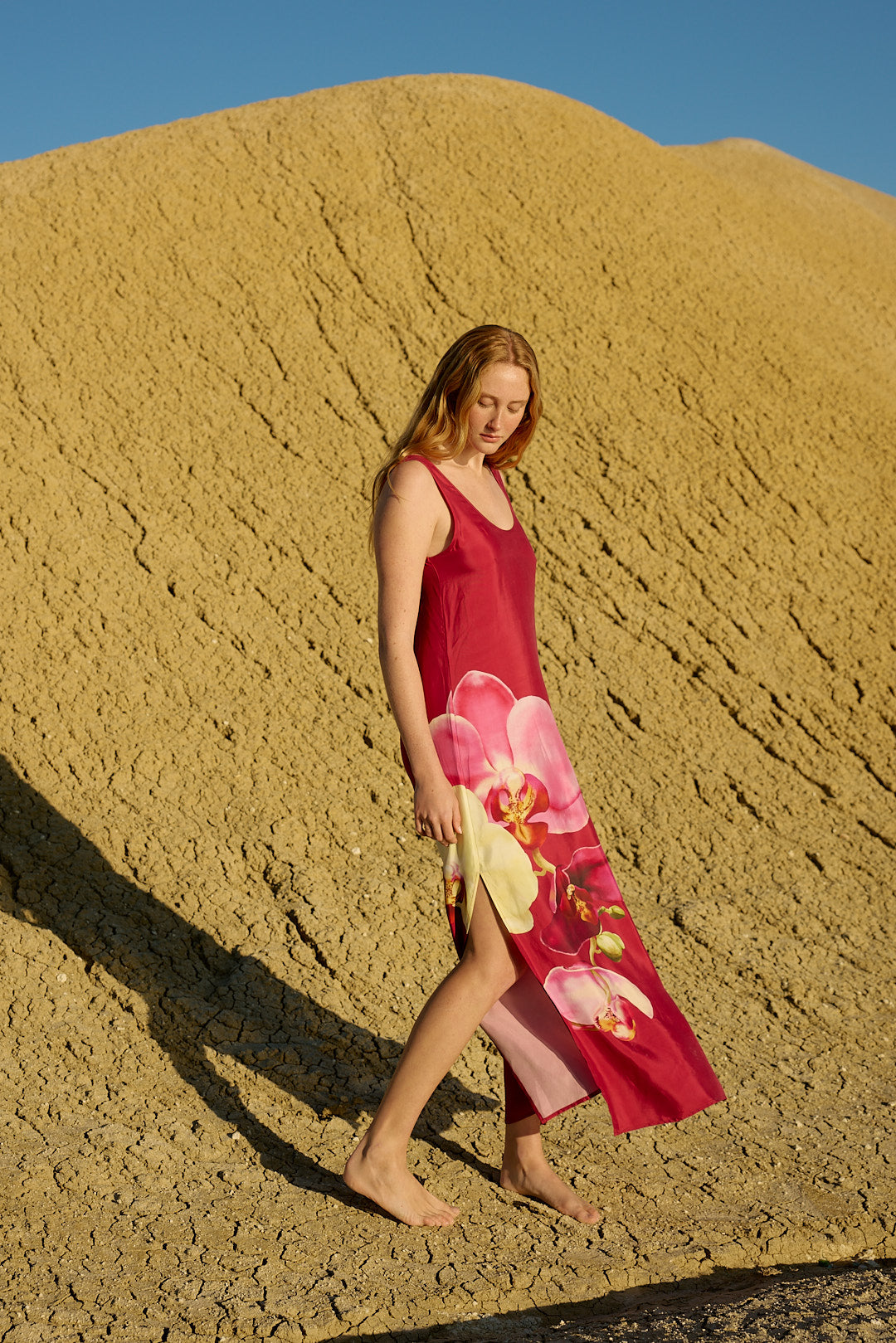 POPPY DRESS REDCURRANT PHALAE