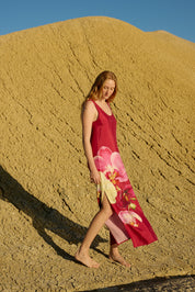 POPPY DRESS REDCURRANT PHALAE