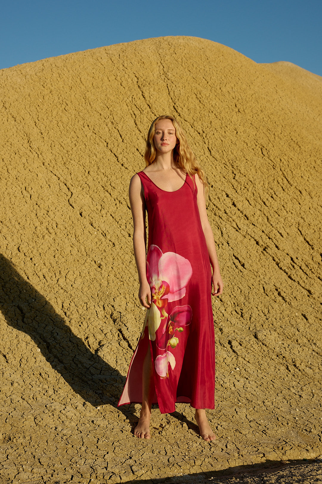 POPPY DRESS REDCURRANT PHALAE