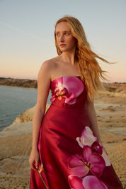 AUDREY GOWN REDCURRANT PHALAE