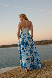 AUDREY GOWN BLITHE ROSE