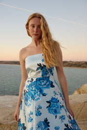 AUDREY GOWN BLITHE ROSE