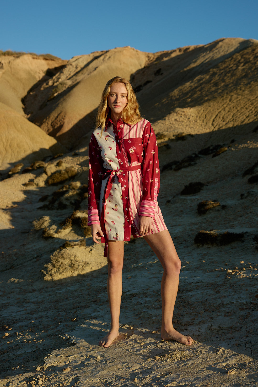 DEMI DRESS RECURRANT MULTI