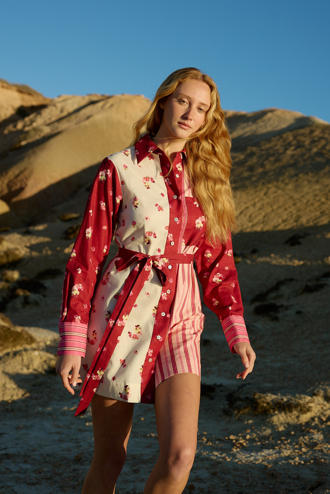 DEMI DRESS RECURRANT MULTI