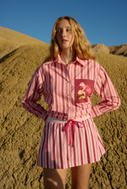 BUDDY SHIRT ORCHID STRIPE