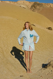 BUDDY SHIRT IN BLITHE ROSE