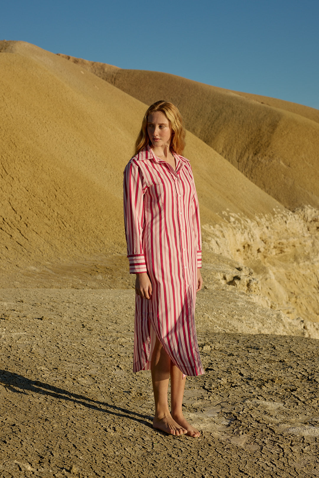 FINN DRESS ICING STRIPE