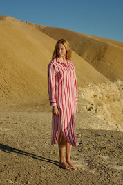 FINN DRESS ICING STRIPE