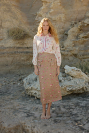 LILLIAN SKIRT MOCHA PHALAE