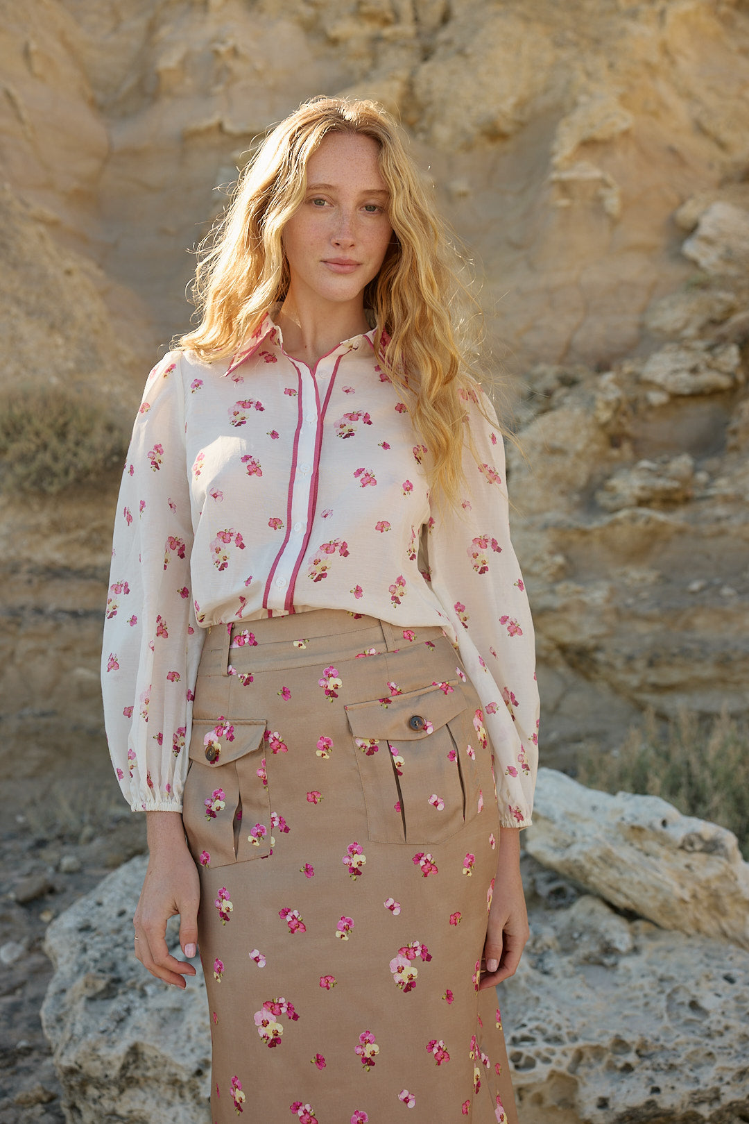 LILLIAN SKIRT MOCHA PHALAE