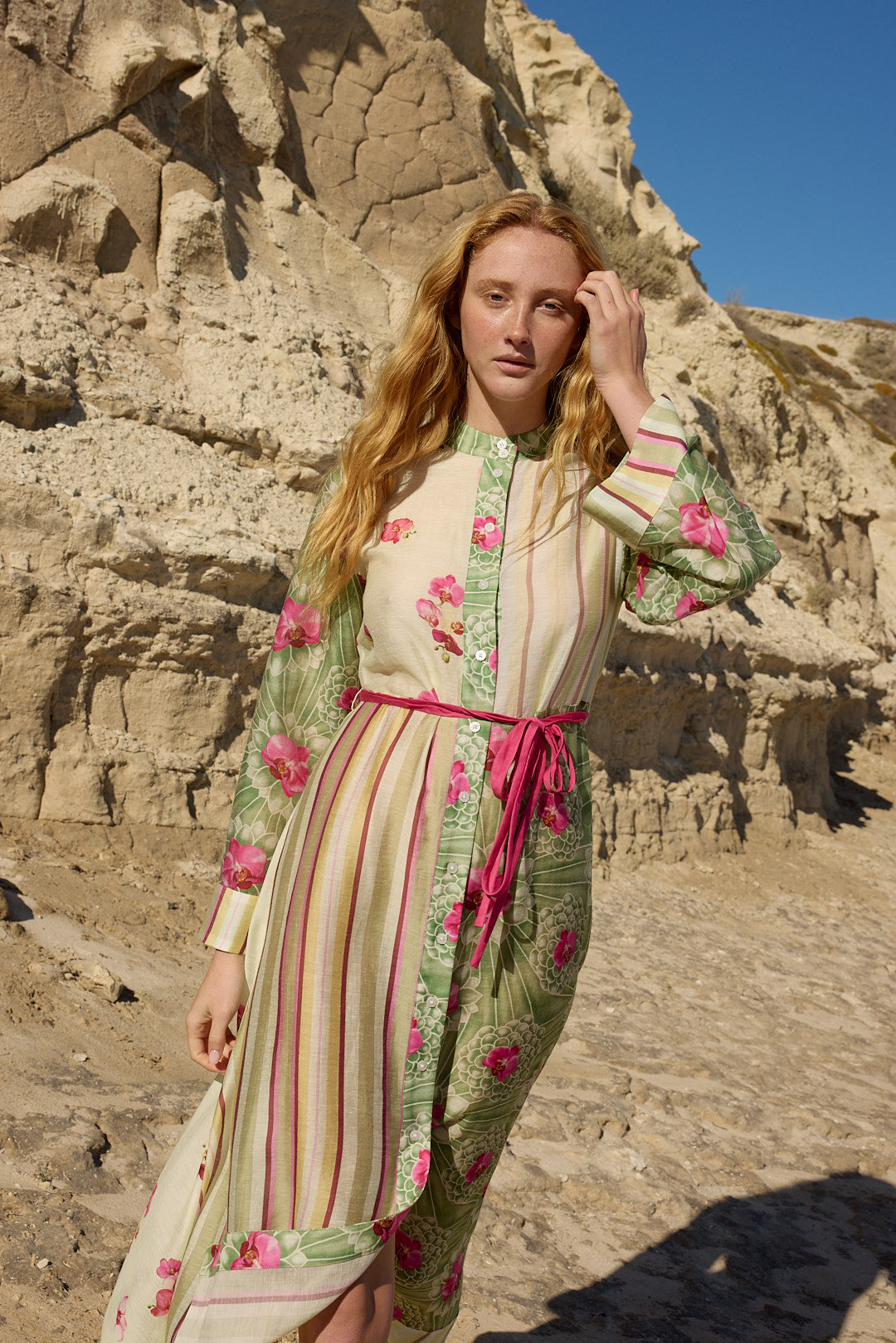 NEOTTIA DRESS MEADOW MULTI