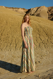 LAYLA DRESS MEADOW STRIPE