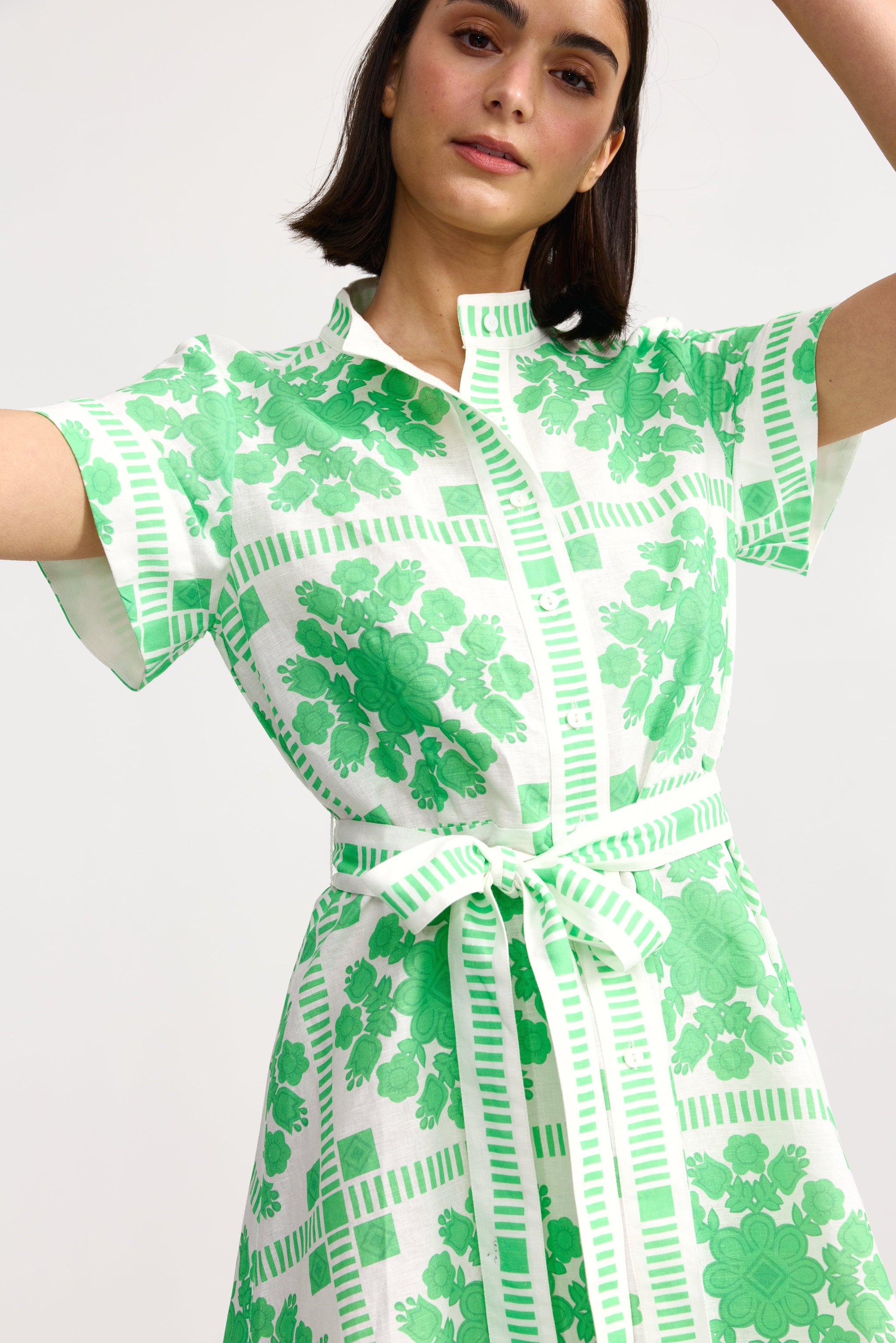 NAMI DRESS MEDITERRANEAN FERN