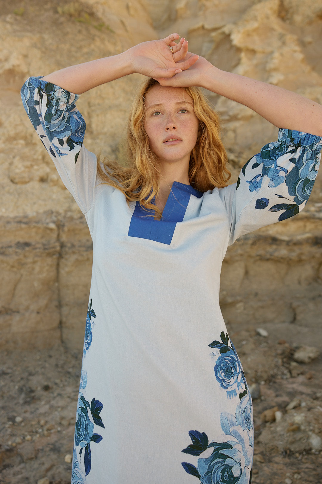 DORIS DRESS BLITHE ROSE