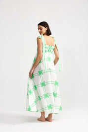 PIPPA DRESS MEDITERRANEAN FERN